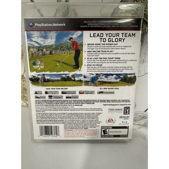 Tiger Woods PGA Tour 11 For PlayStation 3 PS3 Golf 5E - Picture 3 of 3